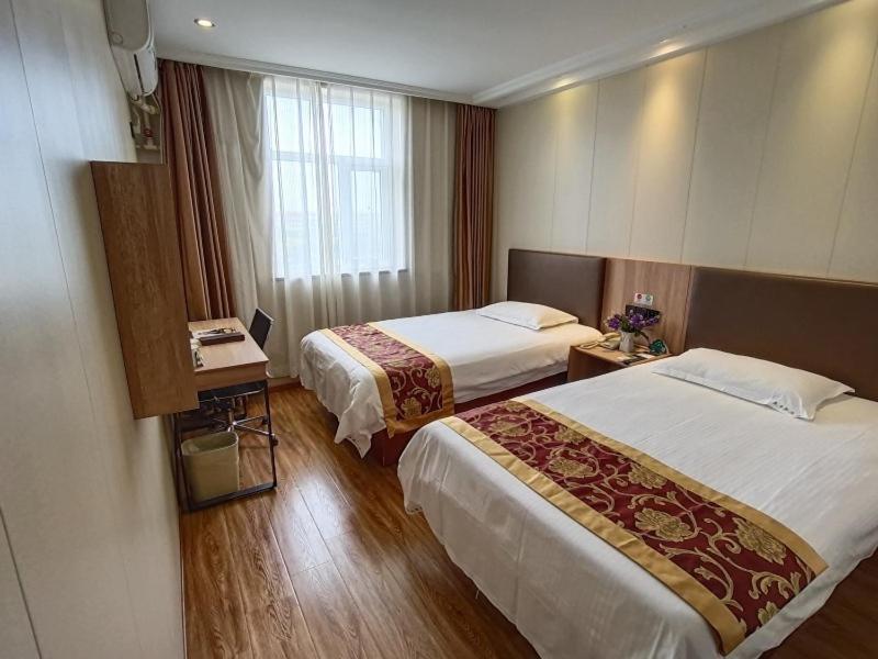 Greentree Inn Beijing Fangshan Liangxiang Suzhuang Express Hotel Exterior foto