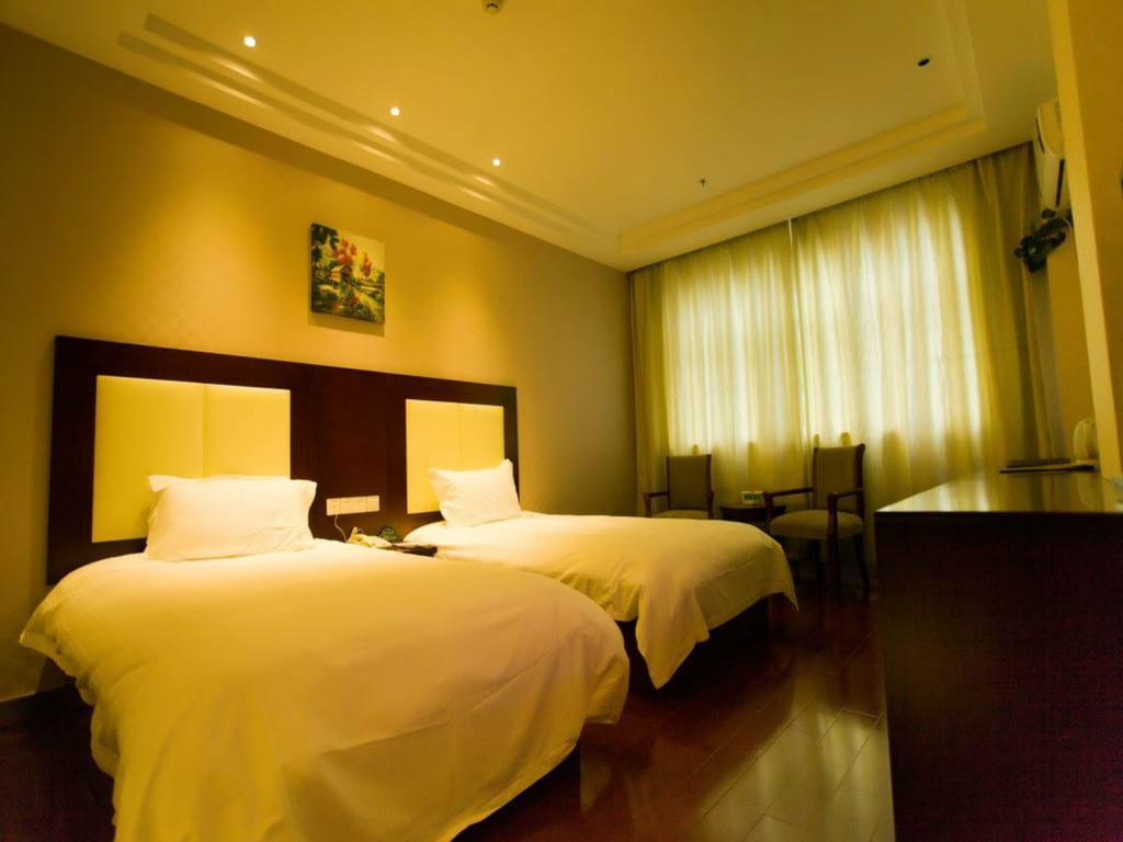 Greentree Inn Beijing Fangshan Liangxiang Suzhuang Express Hotel Exterior foto