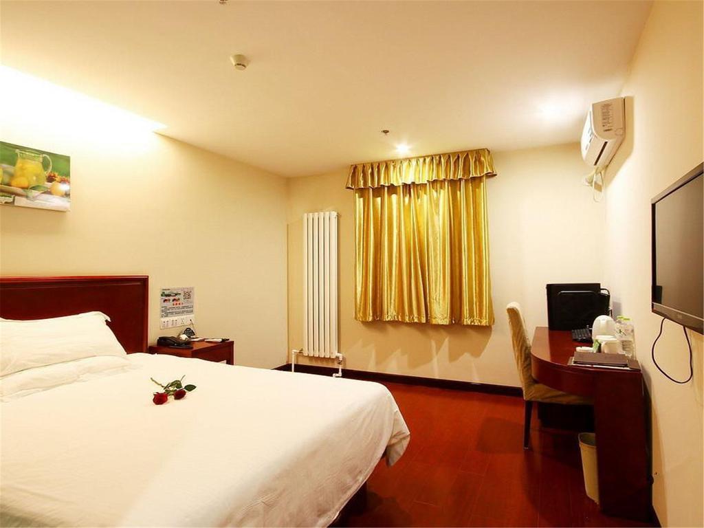 Greentree Inn Beijing Fangshan Liangxiang Suzhuang Express Hotel Exterior foto